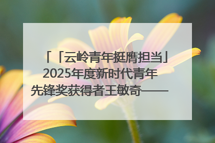 「云岭青年挺膺担当」2025年度新时代青年先锋奖获得者王敏奇——澜沧江上好渔人