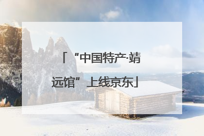“中国特产·靖远馆”上线京东