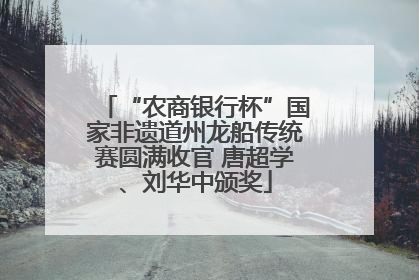 “农商银行杯”国家非遗道州龙船传统赛圆满收官 唐超学、刘华中颁奖