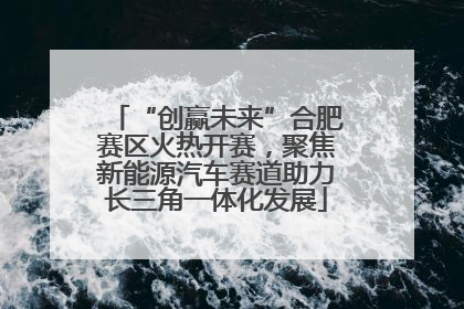 “创赢未来”合肥赛区火热开赛，聚焦新能源汽车赛道助力长三角一体化发展