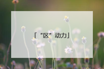 “区”动力
