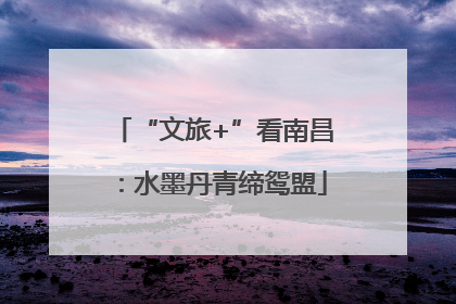 “文旅+”看南昌：水墨丹青缔鸳盟