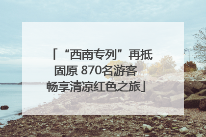 “西南专列”再抵固原 870名游客畅享清凉红色之旅