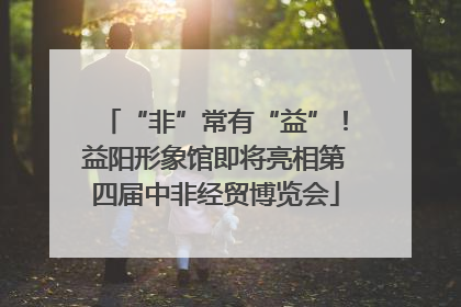 “非”常有“益”！益阳形象馆即将亮相第四届中非经贸博览会