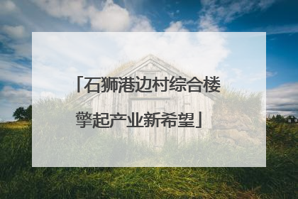 石狮港边村综合楼擎起产业新希望