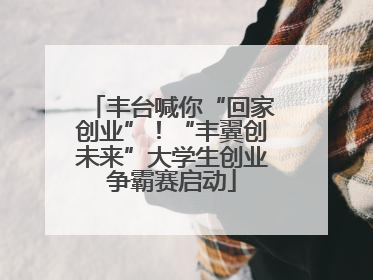 丰台喊你“回家创业”！“丰翼创未来”大学生创业争霸赛启动