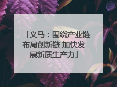义马：围绕产业链布局创新链 加快发展新质生产力