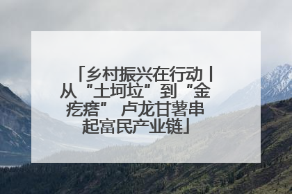 乡村振兴在行动丨从“土坷垃”到“金疙瘩” 卢龙甘薯串起富民产业链