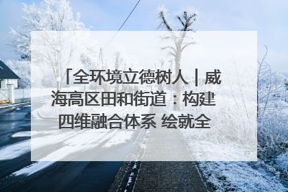 全环境立德树人｜威海高区田和街道：构建四维融合体系 绘就全环境立德树人新画卷