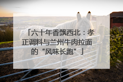 六十年香飘西北：孝正调料与兰州牛肉拉面的“风味长跑”