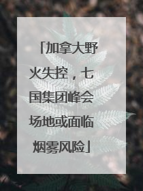 加拿大野火失控，七国集团峰会场地或面临烟雾风险