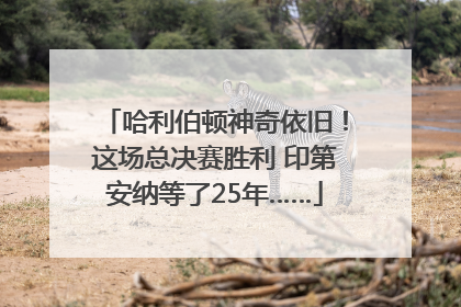 哈利伯顿神奇依旧！这场总决赛胜利 印第安纳等了25年……