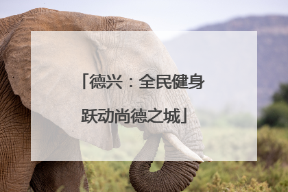 德兴：全民健身跃动尚德之城