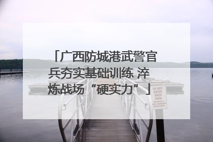 广西防城港武警官兵夯实基础训练 淬炼战场“硬实力”