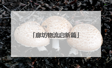 廊坊物流启新篇