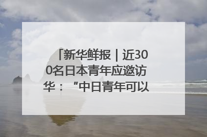 新华鲜报｜近300名日本青年应邀访华：“中日青年可以创造更好的未来”