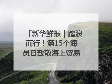 新华鲜报｜踏浪而行！第15个海员日致敬海上贸易“守护人”