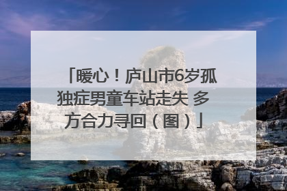 暖心！庐山市6岁孤独症男童车站走失 多方合力寻回（图）