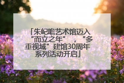 朱屺瞻艺术馆迈入 “而立之年” ，“多重视域”建馆30周年系列活动开启