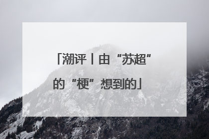 潮评丨由“苏超”的“梗”想到的