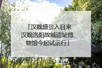 汉魏盛景入目来 汉魏洛阳故城遗址博物馆今起试运行