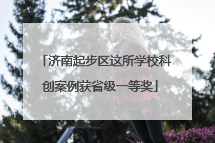 济南起步区这所学校科创案例获省级一等奖