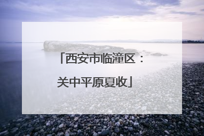 西安市临潼区：关中平原夏收