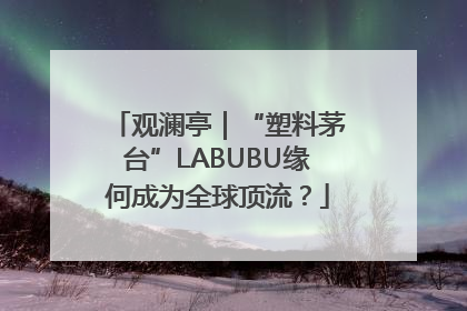 观澜亭｜“塑料茅台”LABUBU缘何成为全球顶流？