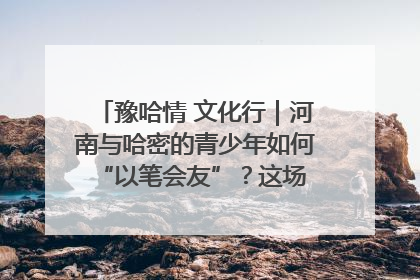 豫哈情 文化行｜河南与哈密的青少年如何 “以笔会友”？这场书画展藏着答案