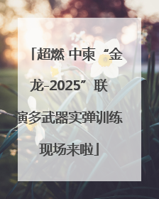 超燃 中柬“金龙-2025”联演多武器实弹训练现场来啦