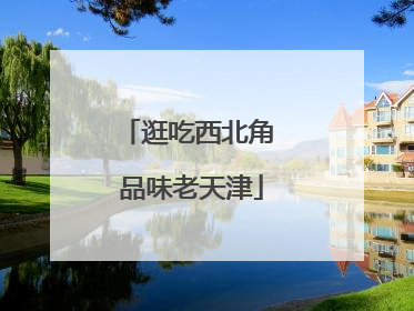 逛吃西北角 品味老天津