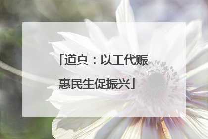 道真：以工代赈惠民生促振兴