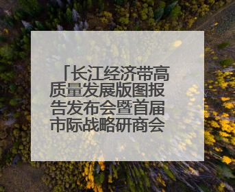 长江经济带高质量发展版图报告发布会暨首届市际战略研商会在四川宜宾成功举办